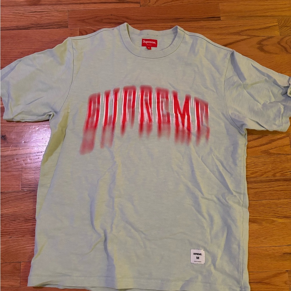 Supreme Men's Green T-Shirt